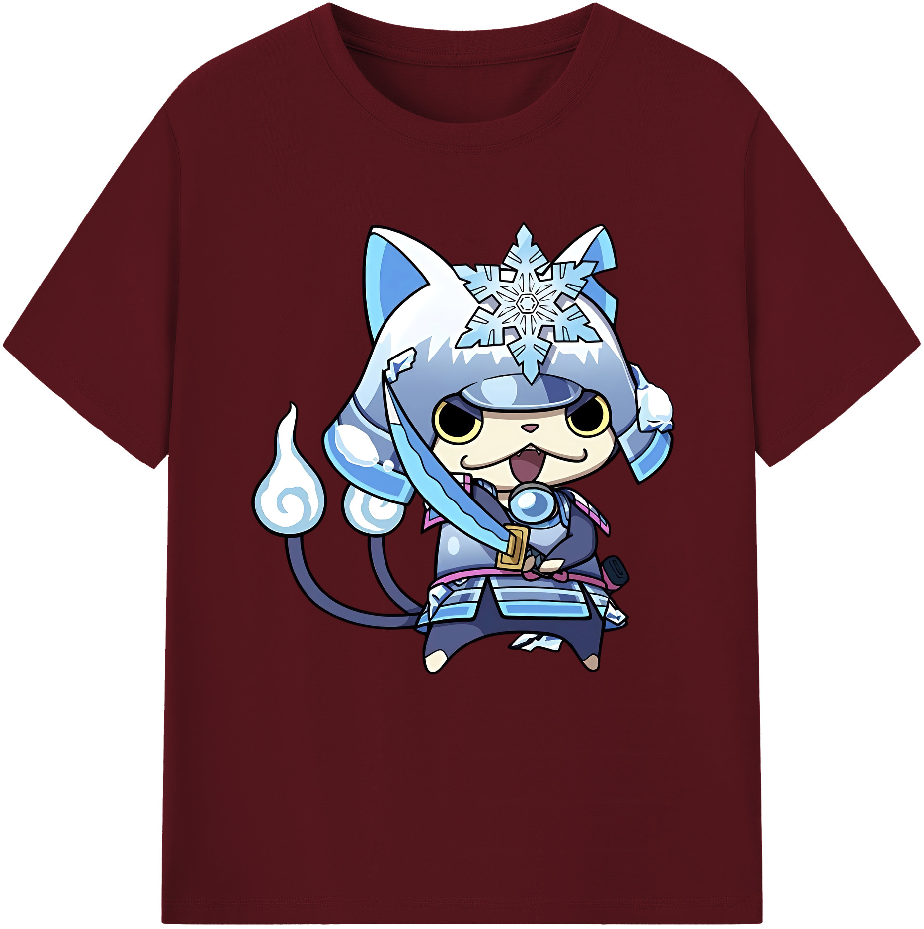 （画像用） 妖怪ウォッチ Yo-kai Watch 綿100％半袖Tシャツ（フロントプリント）
